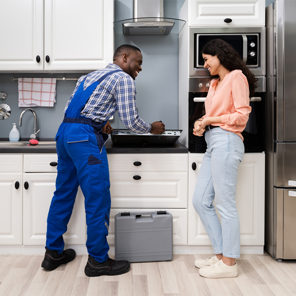 what kind of warranty do you offer on your cooktop repair services in New London
